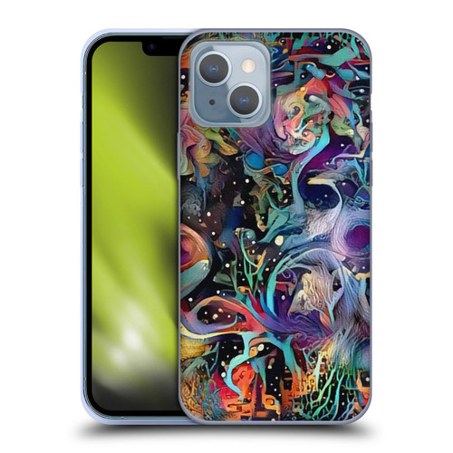 Cosmo18 Jupiter Fantasy Decorative Soft Gel Case for Apple iPhone 14