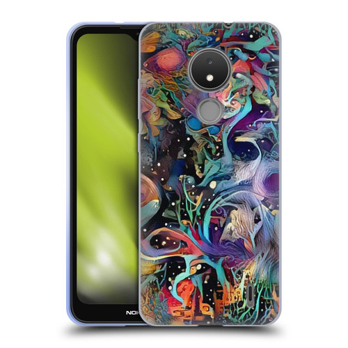 Cosmo18 Jupiter Fantasy Decorative Soft Gel Case for Nokia C21