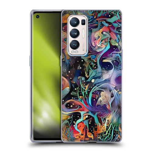 Cosmo18 Jupiter Fantasy Decorative Soft Gel Case for OPPO Find X3 Neo / Reno5 Pro+ 5G