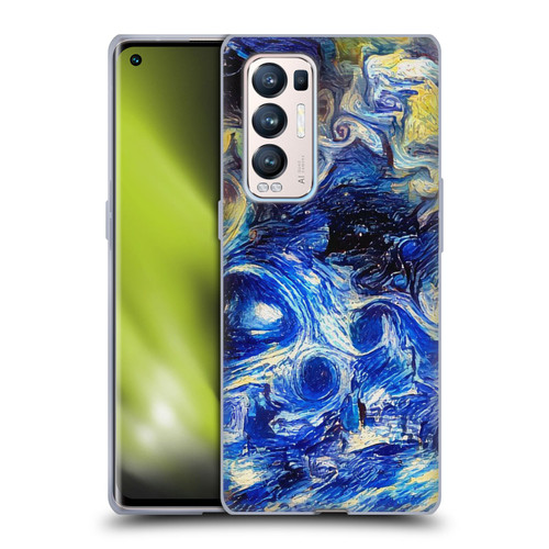 Cosmo18 Jupiter Fantasy Starry Soft Gel Case for OPPO Find X3 Neo / Reno5 Pro+ 5G