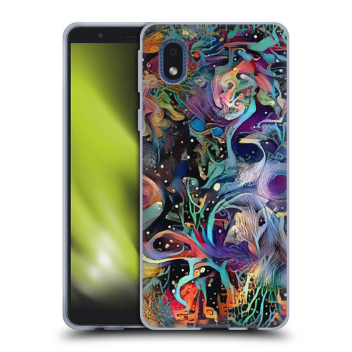 Cosmo18 Jupiter Fantasy Decorative Soft Gel Case for Samsung Galaxy A01 Core (2020)