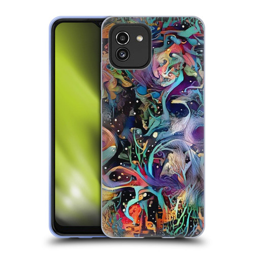 Cosmo18 Jupiter Fantasy Decorative Soft Gel Case for Samsung Galaxy A03 (2021)