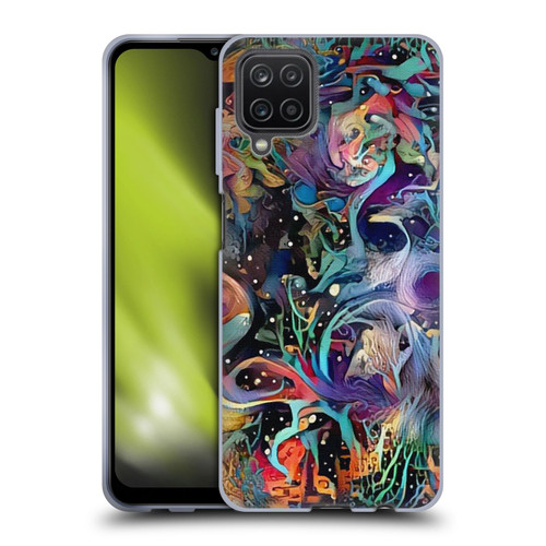 Cosmo18 Jupiter Fantasy Decorative Soft Gel Case for Samsung Galaxy A12 (2020)