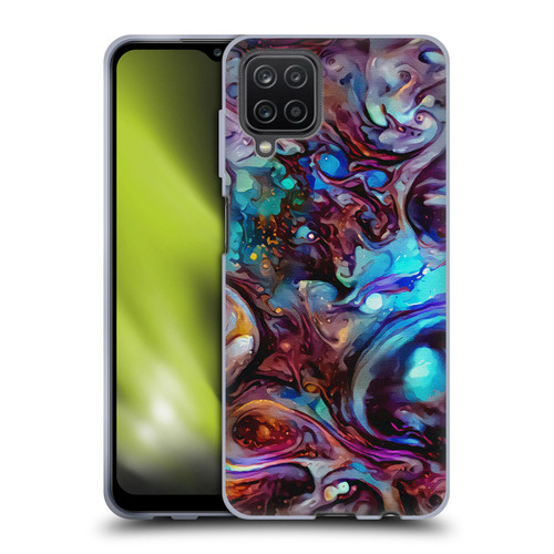 Cosmo18 Jupiter Fantasy Indigo Soft Gel Case for Samsung Galaxy A12 (2020)