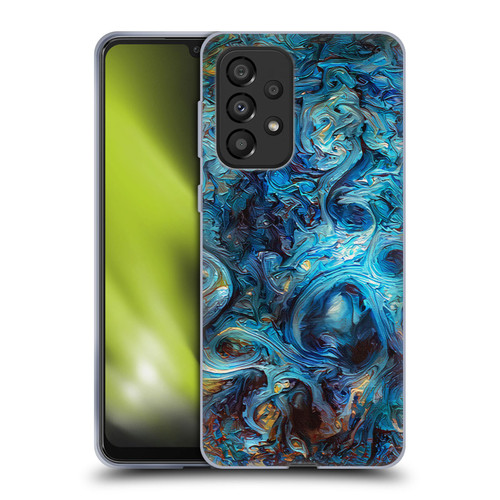 Cosmo18 Jupiter Fantasy Blue Soft Gel Case for Samsung Galaxy A33 5G (2022)