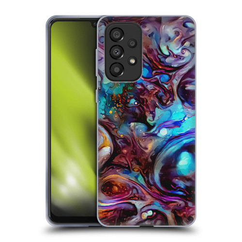 Cosmo18 Jupiter Fantasy Indigo Soft Gel Case for Samsung Galaxy A33 5G (2022)