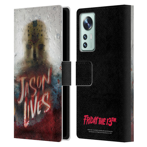 Friday the 13th Part VI Jason Lives Key Art Poster 2 Leather Book Wallet Case Cover For Xiaomi 12
