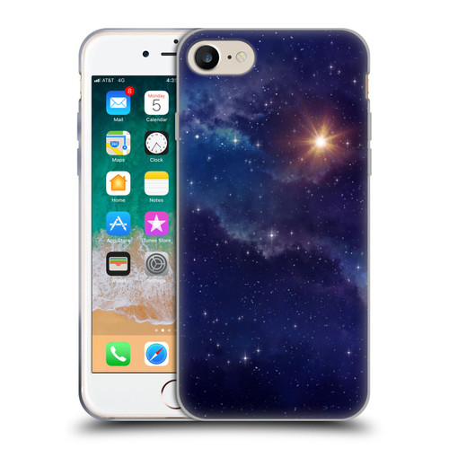 Cosmo18 Space 2 Shine Soft Gel Case for Apple iPhone 7 / 8 / SE 2020 & 2022