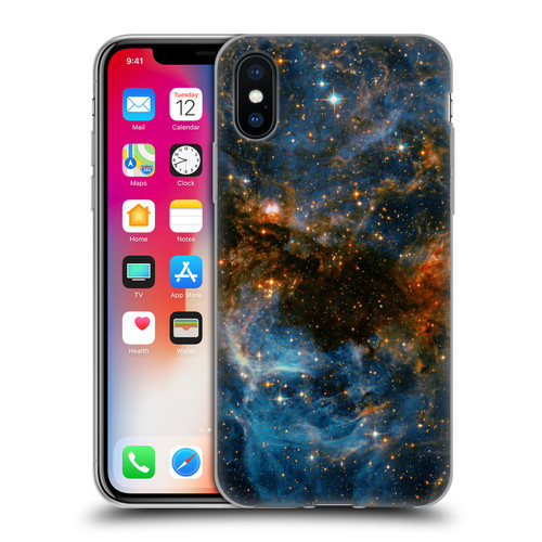 Cosmo18 Space 2 Galaxy Soft Gel Case for Apple iPhone X / iPhone XS