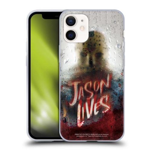 Friday the 13th Part VI Jason Lives Key Art Poster 2 Soft Gel Case for Apple iPhone 12 Mini