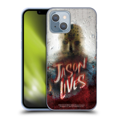 Friday the 13th Part VI Jason Lives Key Art Poster 2 Soft Gel Case for Apple iPhone 14