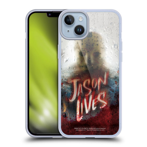 Friday the 13th Part VI Jason Lives Key Art Poster 2 Soft Gel Case for Apple iPhone 14 Plus