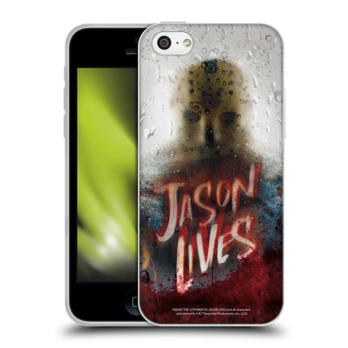 Friday the 13th Part VI Jason Lives Key Art Poster 2 Soft Gel Case for Apple iPhone 5c