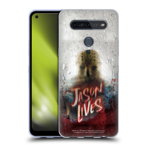 Friday the 13th Part VI Jason Lives Key Art Poster 2 Soft Gel Case for LG K51S