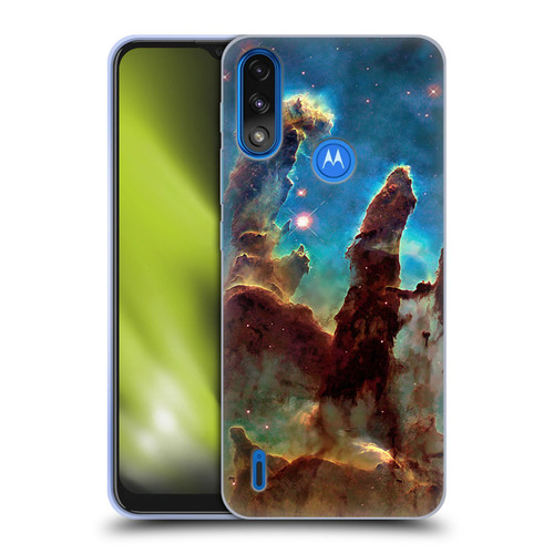 Cosmo18 Space 2 Nebula's Pillars Soft Gel Case for Motorola Moto E7 Power / Moto E7i Power