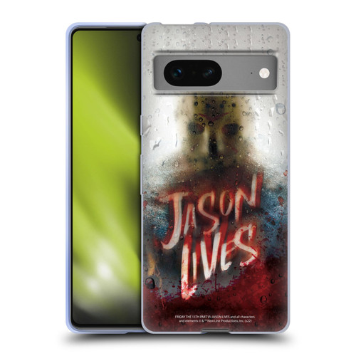 Friday the 13th Part VI Jason Lives Key Art Poster 2 Soft Gel Case for Google Pixel 7