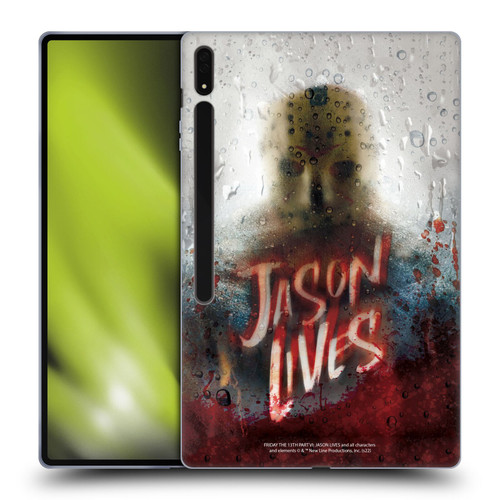 Friday the 13th Part VI Jason Lives Key Art Poster 2 Soft Gel Case for Samsung Galaxy Tab S8 Ultra