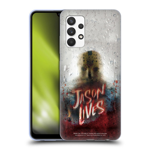 Friday the 13th Part VI Jason Lives Key Art Poster 2 Soft Gel Case for Samsung Galaxy A32 (2021)