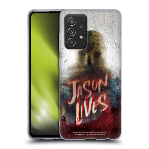 Friday the 13th Part VI Jason Lives Key Art Poster 2 Soft Gel Case for Samsung Galaxy A52 / A52s / 5G (2021)