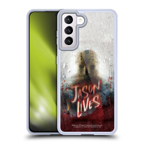 Friday the 13th Part VI Jason Lives Key Art Poster 2 Soft Gel Case for Samsung Galaxy S21 5G