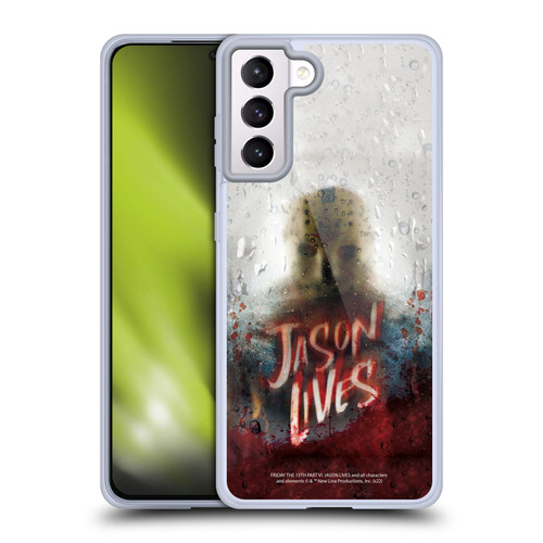 Friday the 13th Part VI Jason Lives Key Art Poster 2 Soft Gel Case for Samsung Galaxy S21+ 5G