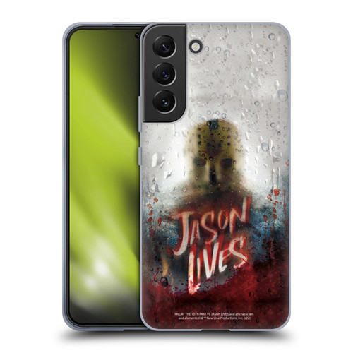 Friday the 13th Part VI Jason Lives Key Art Poster 2 Soft Gel Case for Samsung Galaxy S22+ 5G