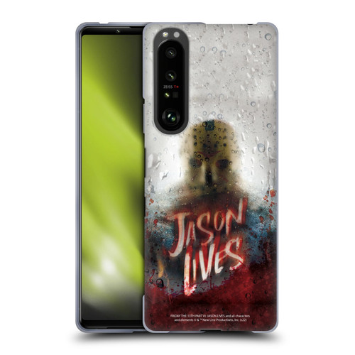 Friday the 13th Part VI Jason Lives Key Art Poster 2 Soft Gel Case for Sony Xperia 1 III