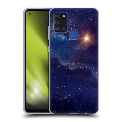 Cosmo18 Space 2 Shine Soft Gel Case for Samsung Galaxy A21s (2020)