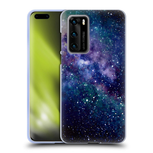 Cosmo18 Space Milky Way Soft Gel Case for Huawei P40 5G