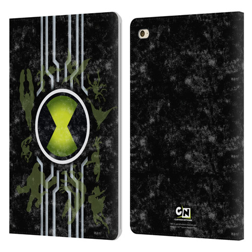 Ben 10: Alien Force Graphics Omnitrix Leather Book Wallet Case Cover For Apple iPad mini 4