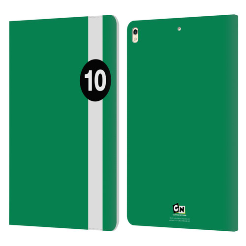 Ben 10: Alien Force Graphics Ben's Jacket Leather Book Wallet Case Cover For Apple iPad Pro 10.5 (2017)
