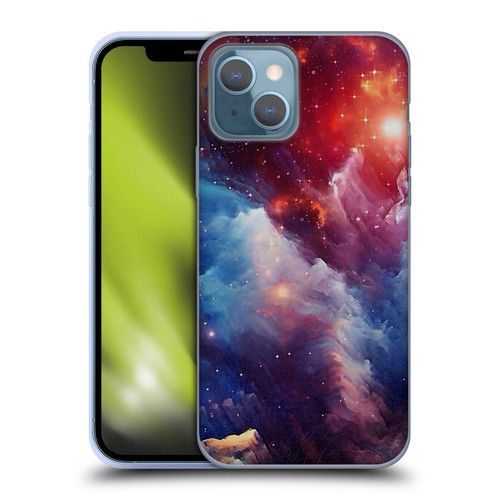 Cosmo18 Space Mysterious Space Soft Gel Case for Apple iPhone 13
