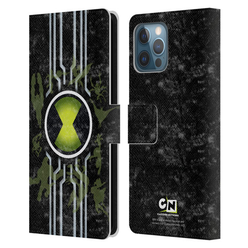 Ben 10: Alien Force Graphics Omnitrix Leather Book Wallet Case Cover For Apple iPhone 12 Pro Max