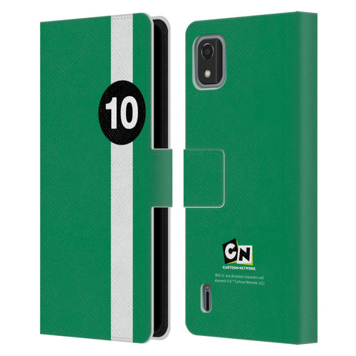Ben 10: Alien Force Graphics Ben's Jacket Leather Book Wallet Case Cover For Nokia C2 2nd Edition