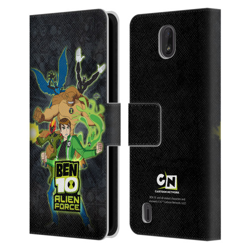 Ben 10: Alien Force Graphics Character Art Leather Book Wallet Case Cover For Nokia C01 Plus/C1 2nd Edition