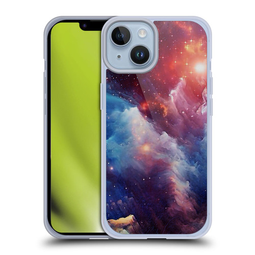 Cosmo18 Space Mysterious Space Soft Gel Case for Apple iPhone 14