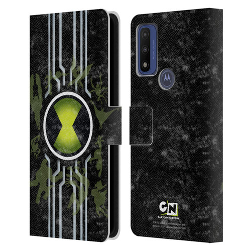 Ben 10: Alien Force Graphics Omnitrix Leather Book Wallet Case Cover For Motorola G Pure