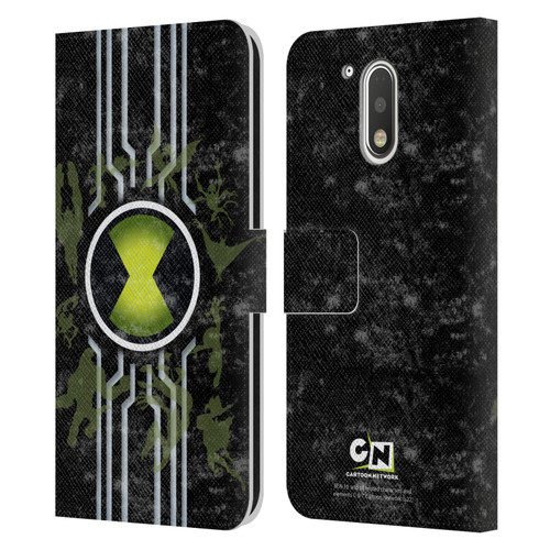 Ben 10: Alien Force Graphics Omnitrix Leather Book Wallet Case Cover For Motorola Moto G41