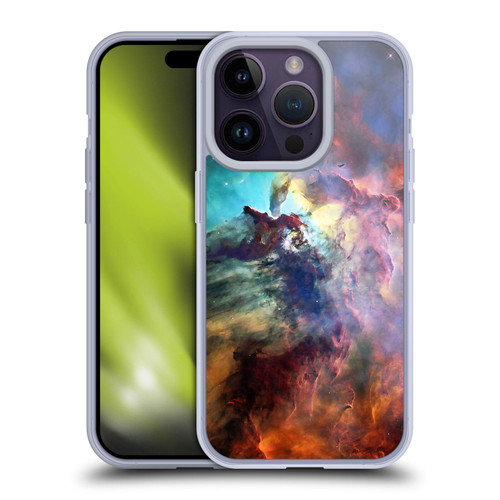 Cosmo18 Space Lagoon Nebula Soft Gel Case for Apple iPhone 14 Pro