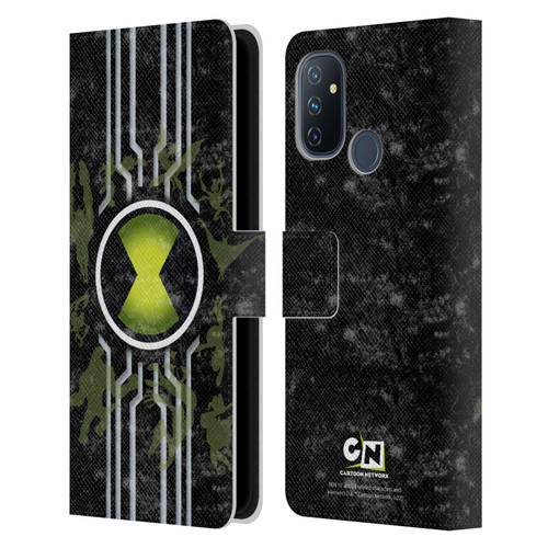 Ben 10: Alien Force Graphics Omnitrix Leather Book Wallet Case Cover For OnePlus Nord N100