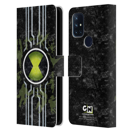 Ben 10: Alien Force Graphics Omnitrix Leather Book Wallet Case Cover For OnePlus Nord N10 5G