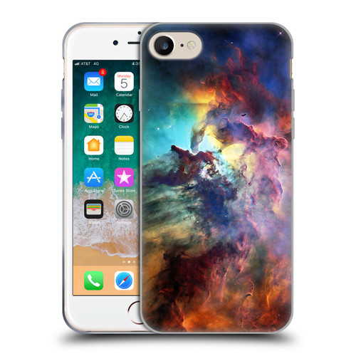 Cosmo18 Space Lagoon Nebula Soft Gel Case for Apple iPhone 7 / 8 / SE 2020 & 2022