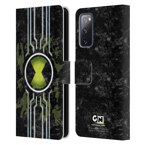 Ben 10: Alien Force Graphics Omnitrix Leather Book Wallet Case Cover For Samsung Galaxy S20 FE / 5G