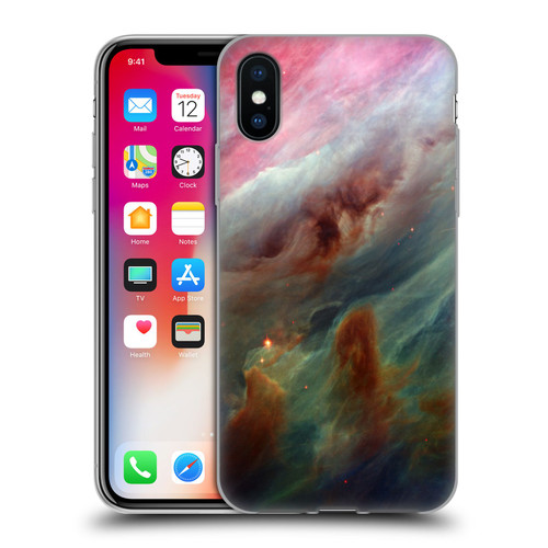 Cosmo18 Space Orion Gas Clouds Soft Gel Case for Apple iPhone X / iPhone XS