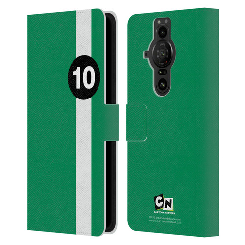 Ben 10: Alien Force Graphics Ben's Jacket Leather Book Wallet Case Cover For Sony Xperia Pro-I