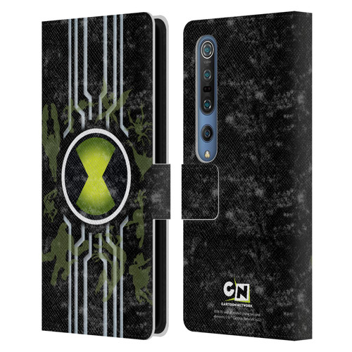Ben 10: Alien Force Graphics Omnitrix Leather Book Wallet Case Cover For Xiaomi Mi 10 5G / Mi 10 Pro 5G