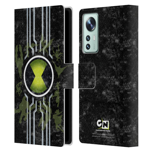 Ben 10: Alien Force Graphics Omnitrix Leather Book Wallet Case Cover For Xiaomi 12