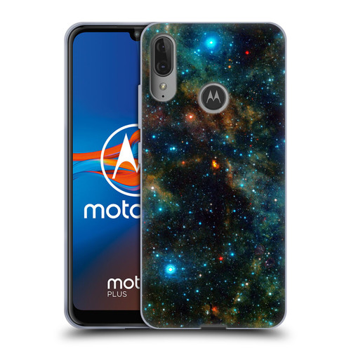 Cosmo18 Space Star Formation Soft Gel Case for Motorola Moto E6 Plus