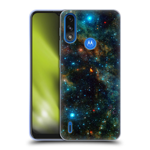 Cosmo18 Space Star Formation Soft Gel Case for Motorola Moto E7 Power / Moto E7i Power