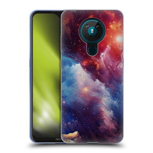 Cosmo18 Space Mysterious Space Soft Gel Case for Nokia 5.3